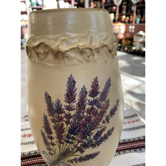 Vaza din ceramica model lavanda