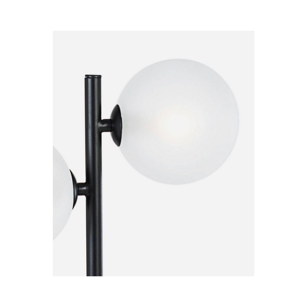 Veioza neagra din metal 54 cm Balls Bizzotto