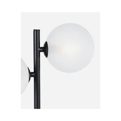 Veioza neagra din metal 54 cm Balls Bizzotto