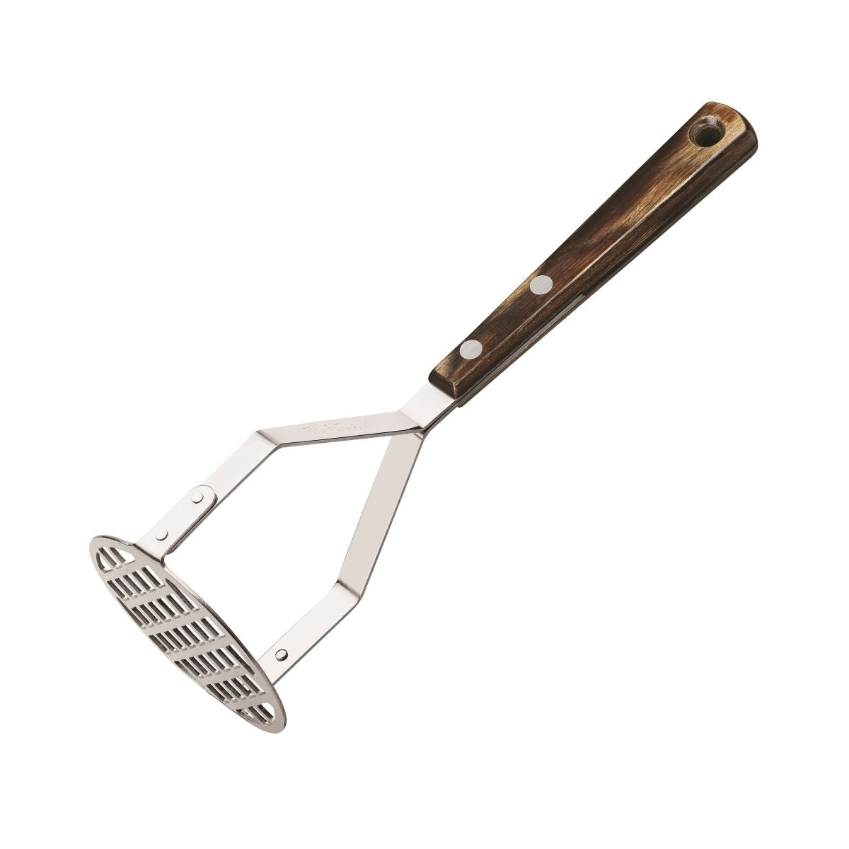 Zdrobitor de cartofi 24 cm din inox si lemn Landhaus Tramontina, 1, hectarul.ro